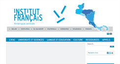 Desktop Screenshot of institutfrancais-ifac.com