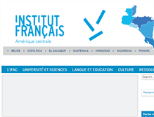 Tablet Screenshot of institutfrancais-ifac.com